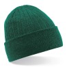czapka zimowa - mod. B447:Bottle Green, 100% akryl, One Size